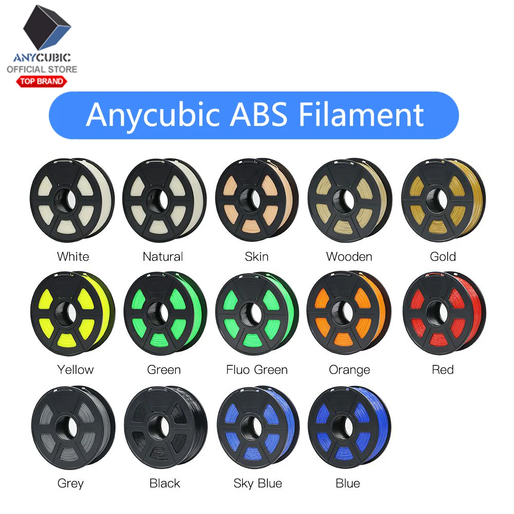 Anycubic 3D принтер нить ABS 1 75 мм кг пластик печать резиновые расходные материалы