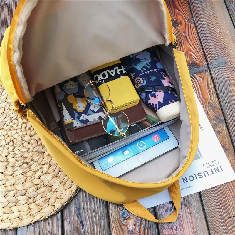 Водонепроницаемый нейлоновый рюкзак для женщин, рюкзаки для путешествий, школьная сумка для девочек-подростков, рюкзак-мешок для книг