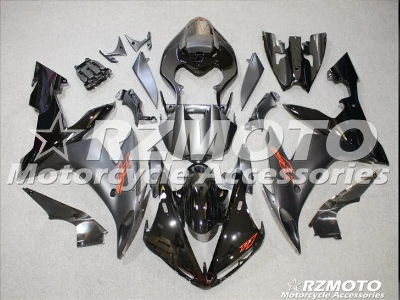 ABS Литье Мотоцикл Обтекатели наборы подходят для Yamaha YZF-1000-R1 2004 2005 2006 04 05 06 обтекатель кузова набор на заказ черный - Цвет: same photo show