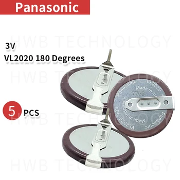 

5 pcs/lot 100% Original New For PANASONIC VL2020 Car Key Fobs Rechargeable Battery For BMW Free Shipping VL 2020 Free shipping
