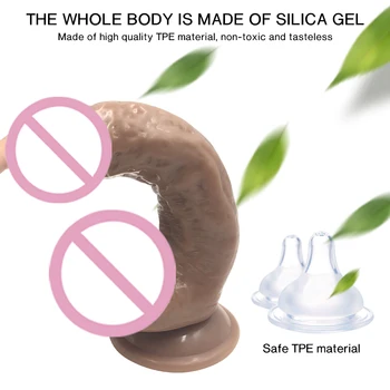 Ejaculating Dildo Sexuaes Toys In Couple Dildo Realistic Squirting Dildos Erotic For Women Suction Penis Suction Cup Erotic Toys 2