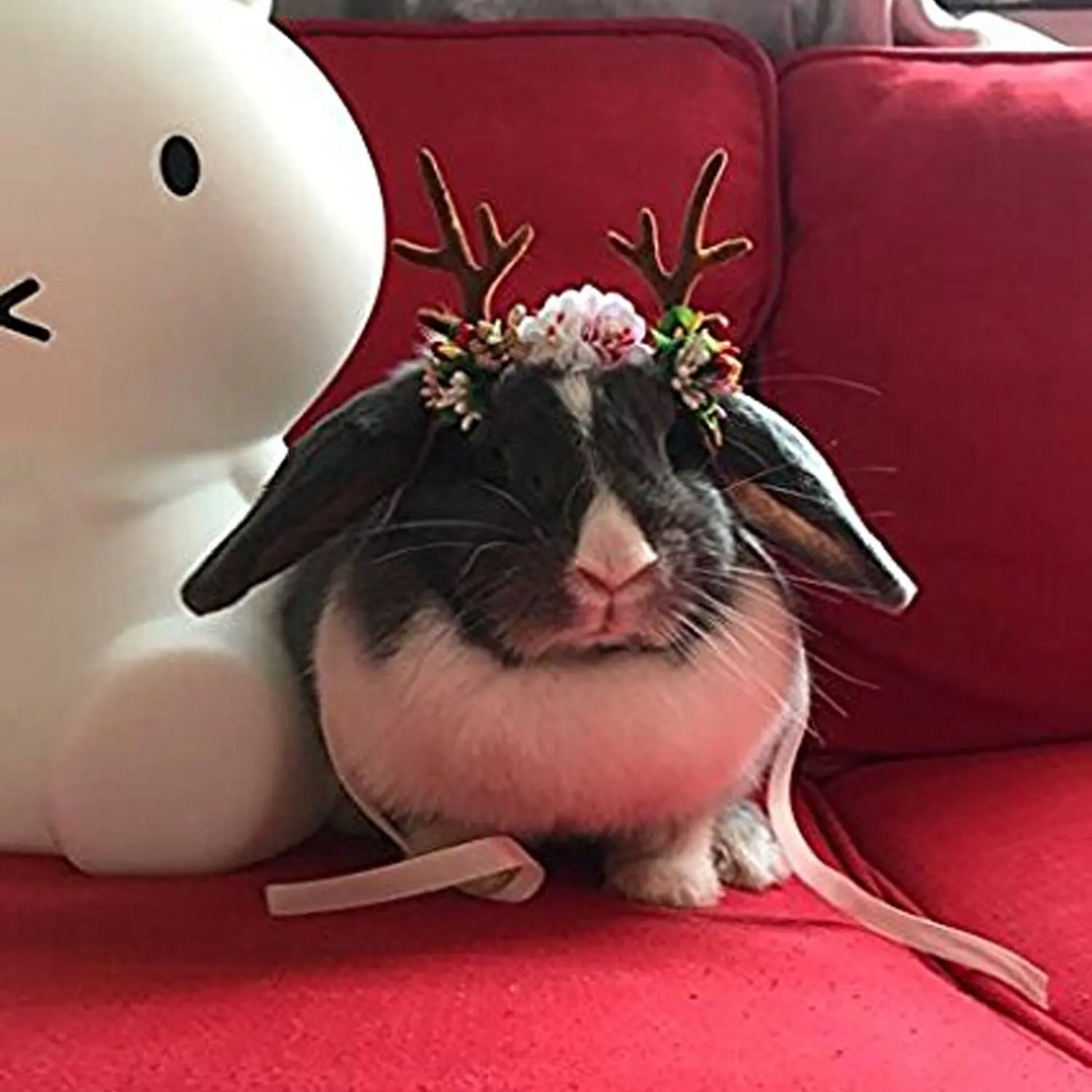 Pet обруч на голову с рогами Праздничная Рождественская шляпа на Хеллоуин костюм для собак кошек аксессуары для волос