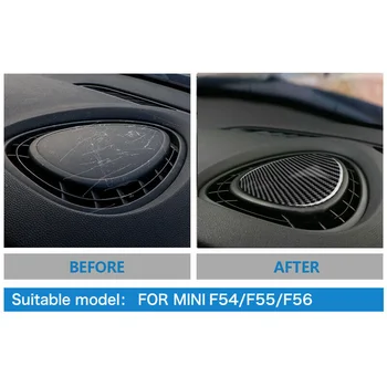 

auto Interior Air Outlet Sticker Trim For Mini Cooper F54 F55 F56 Console protection Decal Decorative Stickers car styling parts