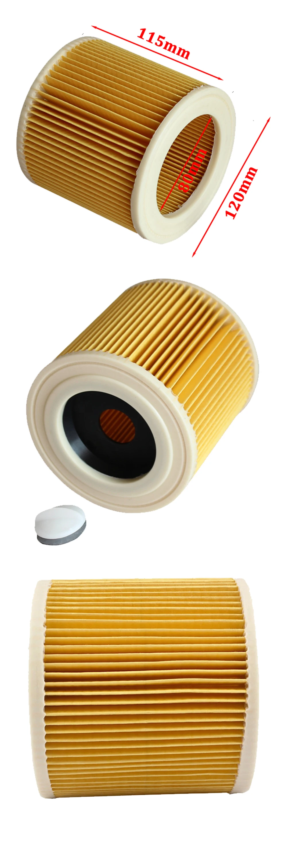 Replacement Dust Filter Bag for Karcher WD3 WD3200 WD3300 MV3 Vacuum Cleaner Spare Parts Accessories Hepa Filters Dust Bags Replacement Dust Filter Bag for Karcher WD3 WD3200 WD3300 MV3 Vacuum Cleaner Spare Parts Accessories Hepa Filters Dust Bags