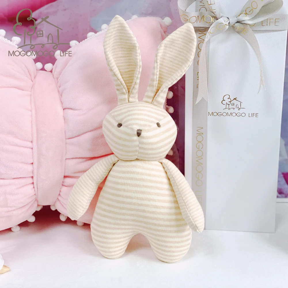 Luxury Lovely Cartoon Beige Lorraine Bunny Plush Stuffed Toys Safe Baby Doll Handmade Rabbit Soft |