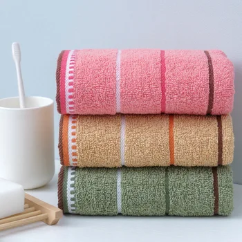 

Pure Cotton Towel Gift Cotton Soft Absorbent Not Shed Face Towel Processing