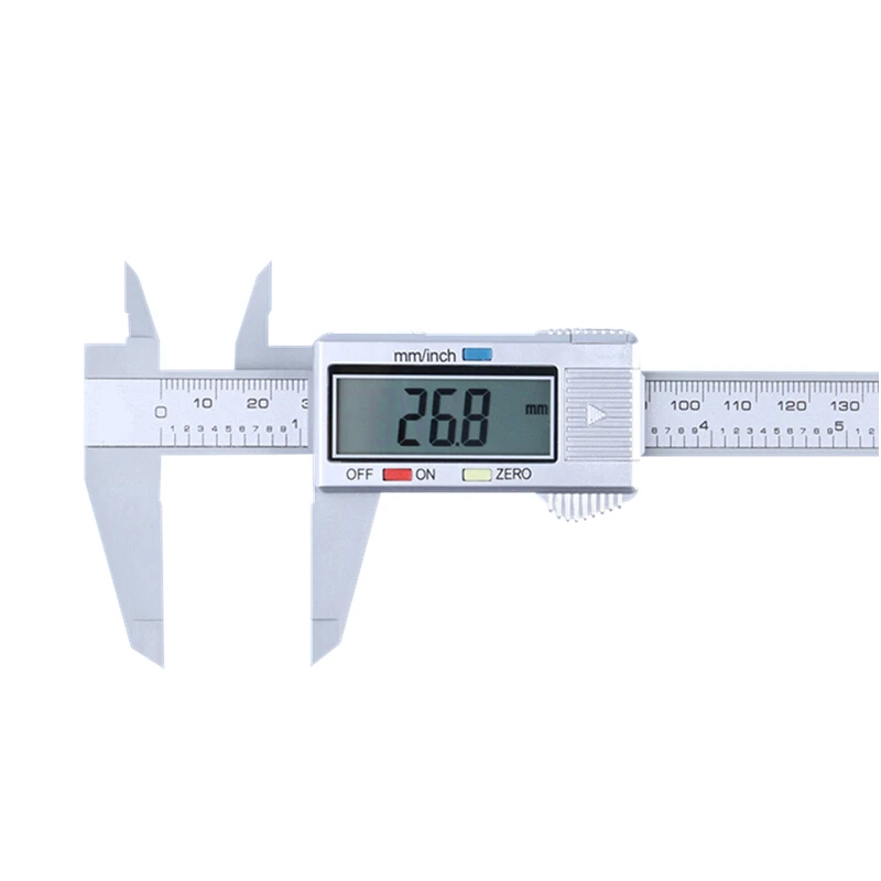 

6 Inch 0-150mm Caliper Measuring Tool LCD Display Digital Vernier Caliper Measuring Instrument Plastic Vernier Caliper