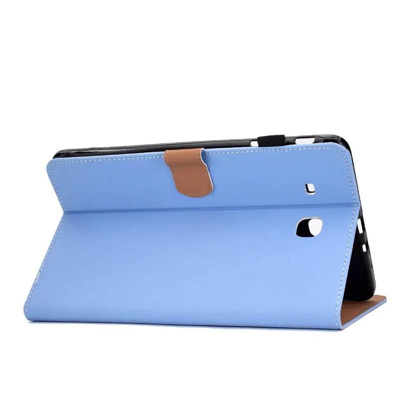 SM-T560 чехол для Samsung Galaxy Tab E T560 SM-T561 T561 T567V 9," чехол для планшета с мультяшным котом силиконовый чехол-подставка из искусственной кожи