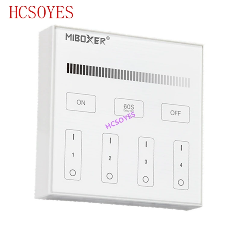 MIBOXER B0 B1 B2 B3 B4 B8 4 зоны 8 зон 2 ГГц яркость/CT/RGB/RGBW/RGB + CCT светодиодная Smart Панель пульта
