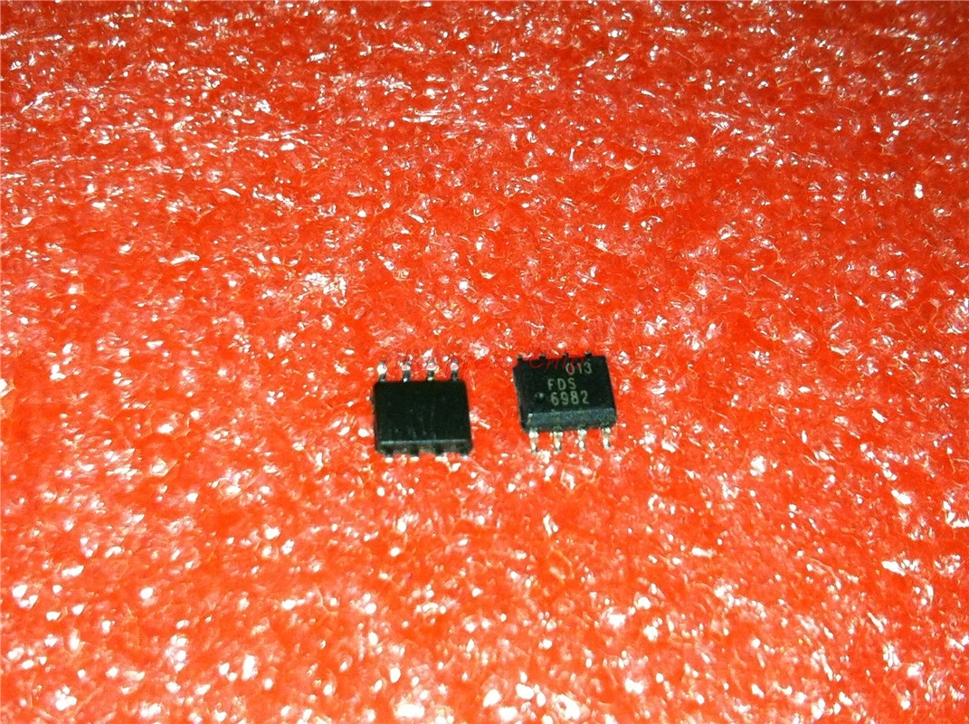 10 шт./лот FDS6982 6982 СОП-8 Dual n-канал блокнот, принадлежности MOSFET новый оригинальный ноутбук чип