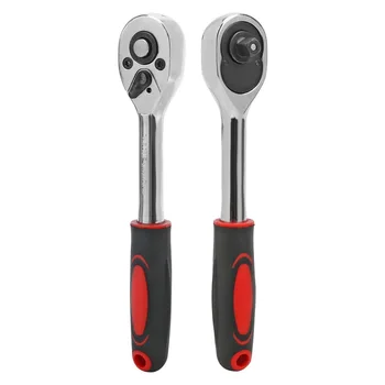 

NICEYARD Hand Repairing Tool Quick Release Single-end Wrench Mini Ratchet Wrench High Torque Type Wrench 1/4