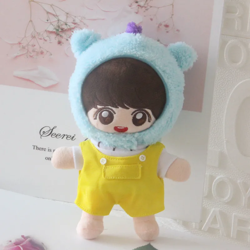 

[MYKPOP]KPOP Doll's Clothes & Accessoires- Cartoon Hood Cap for 20cm Dolls(without doll) Bangtan Fans Collection SA19122105