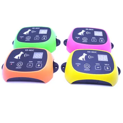 Kopen Draadloze Afstandsbediening Hond Fence Systeem KD 661Pet Elektronische Fencing Apparaat Waterdicht Dog Training Collar Electric Shock 0 100 Niveaus