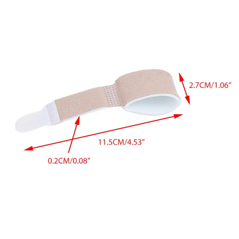 

Men Women Fabric Toe Finger Straightener Hammer Toe Separator Hallux Valgus Alignment Corrector Bandage Splint Wrap Brace Sleeve