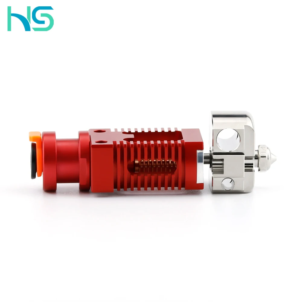Haldis 3d Vermelho Lagarto v5 Pro v6 Hotend Montado bi Metal Quebra de Calor Chapeado Cobre Hotend para Cr10 Cr10s Ender3 v2 Ender-3 - Imagem 2