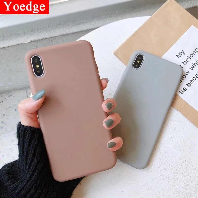 Карамельный цвет силиконовый чехол для samsung Galaxy A50 A40 A60 A70 A10 A20 A20E A30 M10 M20 M30 S8 S9 S10 плюс S10E мягкий кожаный чехол