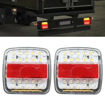 

Stop Brake Trailer Turn Signal Tail Light Lamp 12V Shock Proof Red/Amber