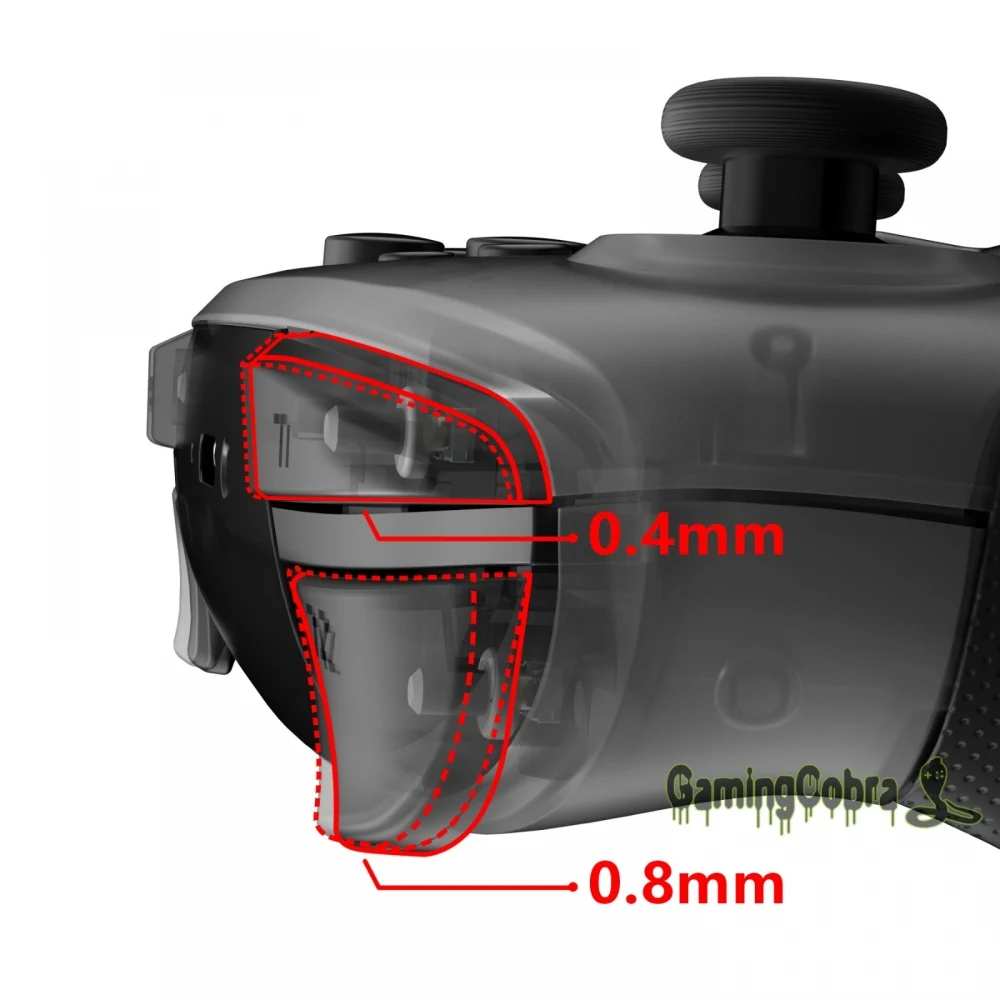 Экстремальный набор триггеров для волос гибкий кабель триггера Nintendo Switch Pro Controller
