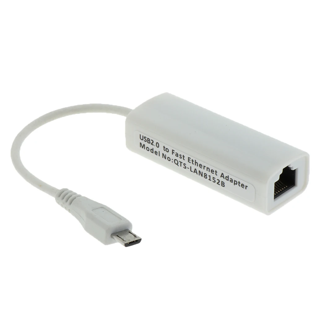 Адаптер Micro USB LAN Type B OTG сетевой адаптер для карты конвертер 2 0 на 10/100 Ethernet|USB-хабы| |