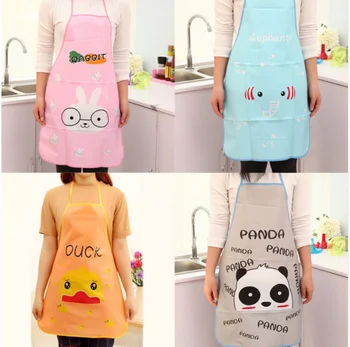 

Women Waterproof Cartoon Cute Fruit Waterproof Cooking Resturant Kitchen Women Apron Kids Funny 70