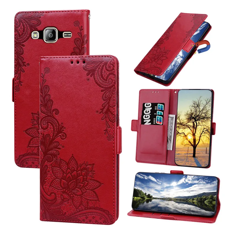 Lace Leather Case For Samsung Galaxy J3 J5 J7 2016 2017 J2 Core J4 J6 2018 S20 Plus S21 Ultra A10 A12 A32 M12 A02S A02 Flip Case silicone case samsung