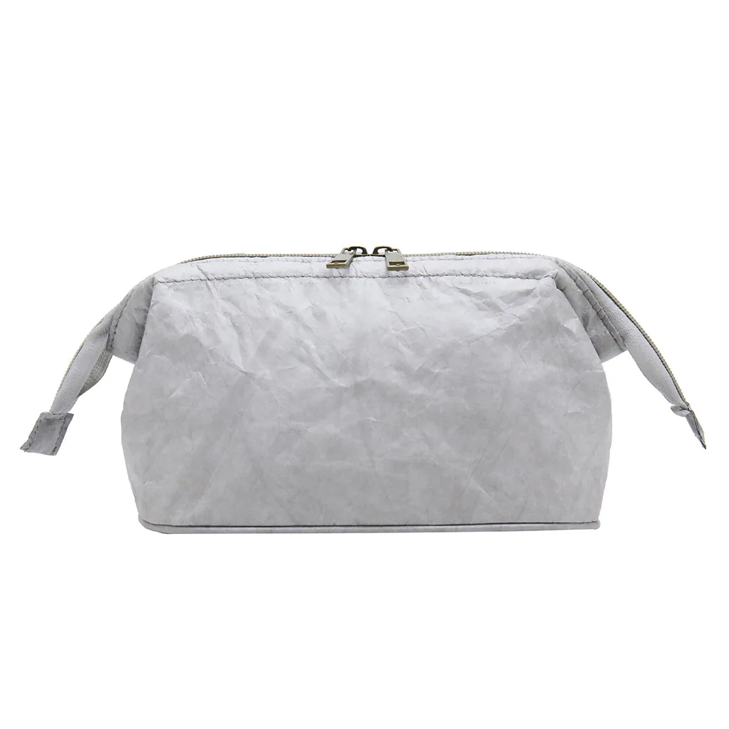 Do Not Miss Drop Ship Large Capacity Make Up Bag Portable Travel Cosmetic Bag Multifunction Cosmetic Bag Women Toiletry Kit#LR3 - Цвет: Gray