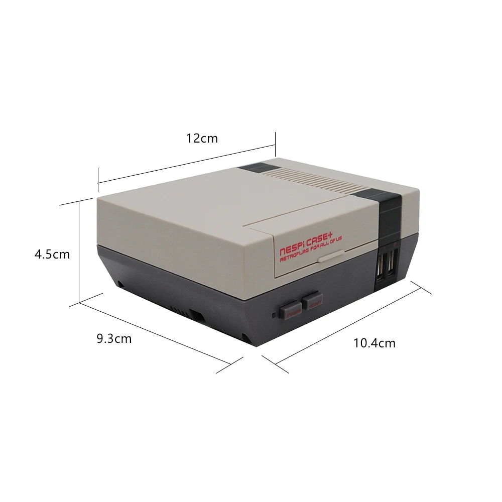Оригинальная Raspberry Pi игровая консоль RETROFLAG NESPI чехол+ для Raspberry Pi 3B+ 3B 2B с функциональным питанием и сбросом