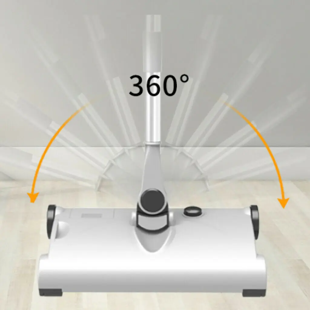 Электрическая уборочная швабра с USB, вращающаяся на 360 градусов, уборочная машина, умное ручное Беспроводное зарядное устройство, бытовая электрическая уборочная Швабра