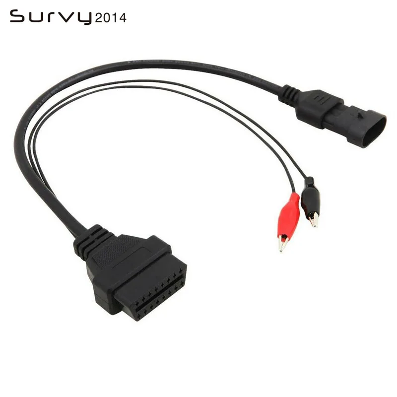 USB to Serial Adapter OBD OBD2 3Pin to 16Pin For Fiat