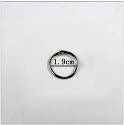 4Pcs/lot Metal Ring Binder 15 75mm Office Loose-leaf- Hoops Supplies Book DIY Albums Opening Binding - Цвет: 19MM