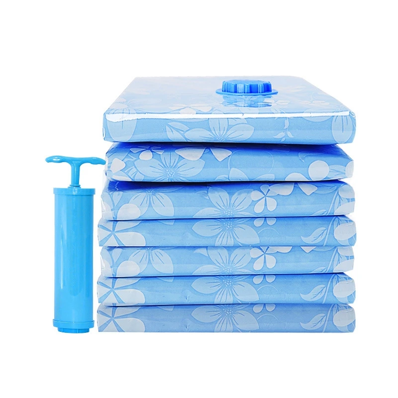 8 Pcs Vacuum Bag for Clothes Large Compressed Storage Bag Saving Space Seal Bags Wardrobe Closet Home for Organizer