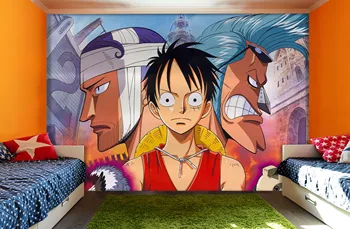 

[Self-Adhesive] 3D Murals For ONE PIECE 657 Japan Anime Wall Paper mural Wall Print Decal Wall Murals Belly