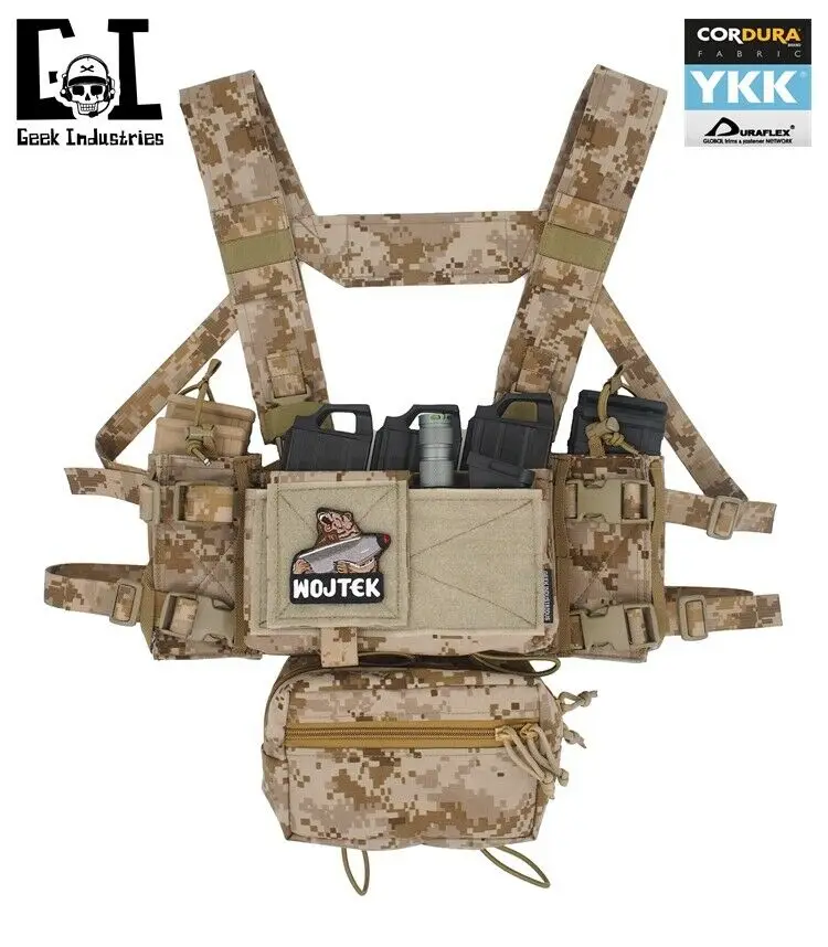 A1 Высококачественная версия SS Micro Fight шасси MK3 MK4 Грудь Rig Multicam BK/CB/MC/A1 - Цвет: A1