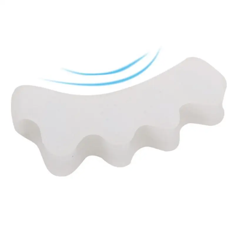 1 Pair=2 pcs Toe Separator Correction Hallux Valgus Corrector Silicone Orthopedic Hammer Separator Straightener Foot Care Tool