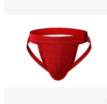 

wholesale low price high quality 3pcs/lots Men's sexy hollow G-strings T-pants underwear 12.9yu