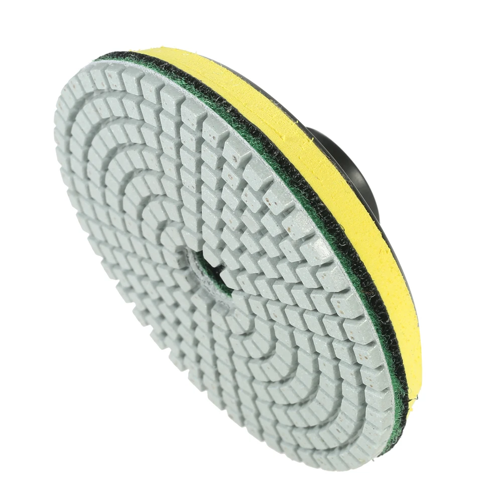 

Hot 11pcs 4" dremel accessories abrasive tools Diamond Wet Polishing Pads sanding Grinding Disc + 1pc Backing Pad for Marble Sto