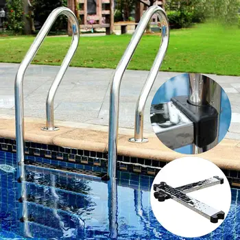 

Stainless Steel Swimming Pool Step Non-Slip Replacement Anti-rust Underwater Ladder Pedal Swimming Pool Accessories