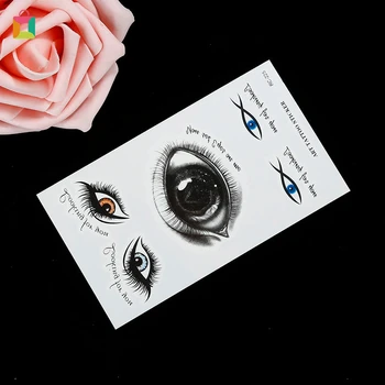 

BeautyBigBang Tattoo sticker temporary halloween terror big eyes waterproof eye