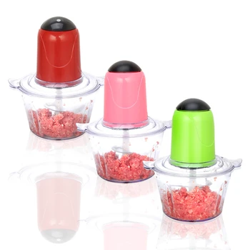 

2L Automatische Krachtige Vleesmolen Multifunctionele Elektrische Keukenmachine Elektrische Blender Chopper Vlees Slicer Cutter