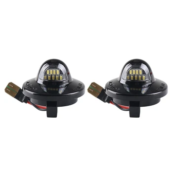 

2X LED License Plate Lights for Ford Pickup License Plate Light F-150 F-250 F-350 F-450 F-550 2001-2014