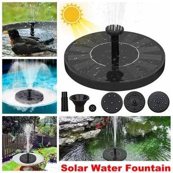 

Solar Fountain Solar Powered Fountain Pump Pool Pond Waterfall Fountain Bird Bath Floating Solar Fountain for Garden Outdoor