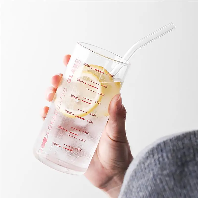 11,16 унций стакан для питья многоразовый стакан для воды стекло для хайбола с измерением