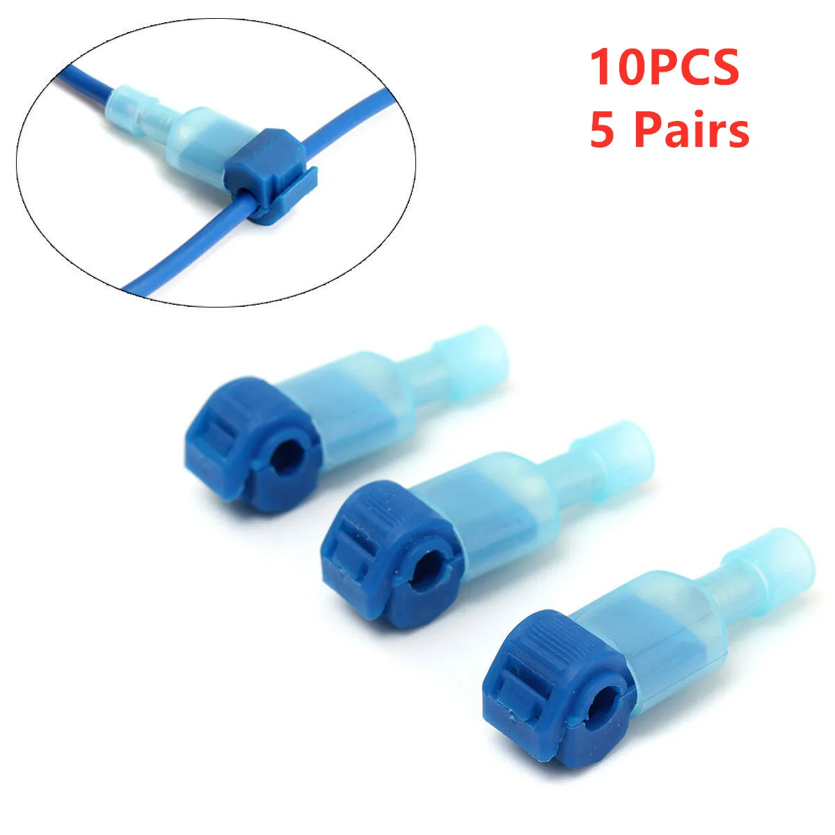 5 Pairs 10PCS Blue