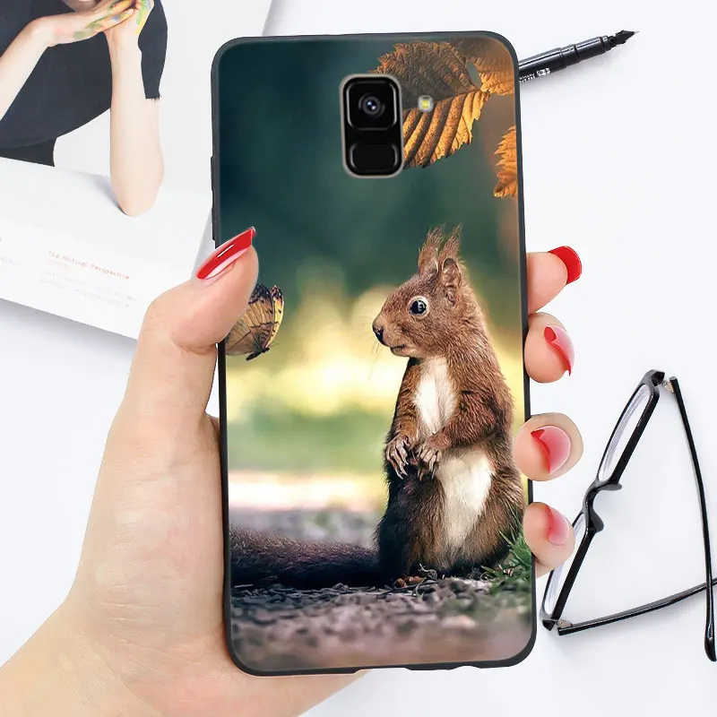 Мягкий для samsung J6 плюс чехол Глянцевая блестящая для samsung Galaxy J4 Plus J3 J5 J7 чехол Coque - Цвет: oo7