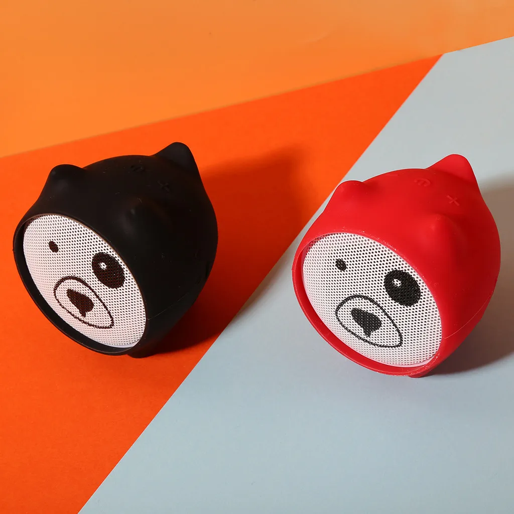 Binmer HIFI беспроводной Bluetooth симпатичный динамик стерео звук сабвуфер динамик s с ручной ремень звук планшетный ПК мини Stereo-L1014
