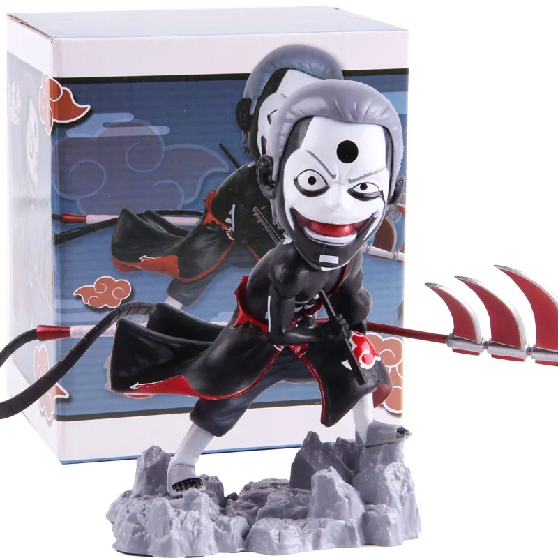 A with colorful box Героя аниме «Наруто фигурка Shippuden Дейдара боль Pein Конан Хидан Akatsuki Учиха Мадара фигурку Наруто ПВХ Коллекционная модель игрушки - Цвет: A with colorful box