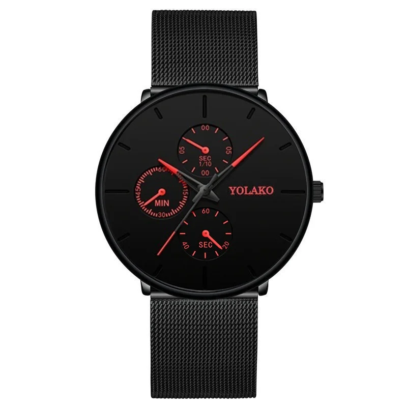 Mesh Black Red