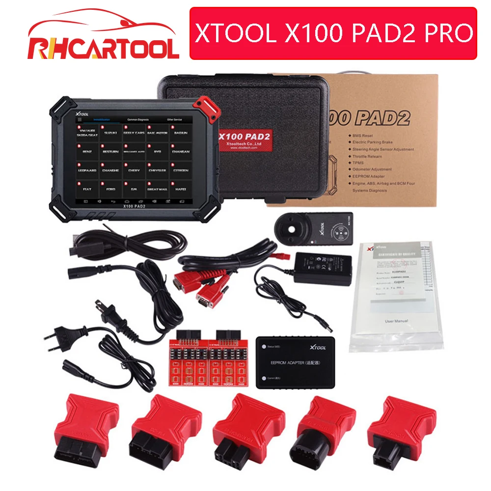 

100% Original XTOOL X100 PADII PAD 2 with VW 4th 5th X100 PAD2 better than X300 Pro3 with Special function DHL Free Shipping