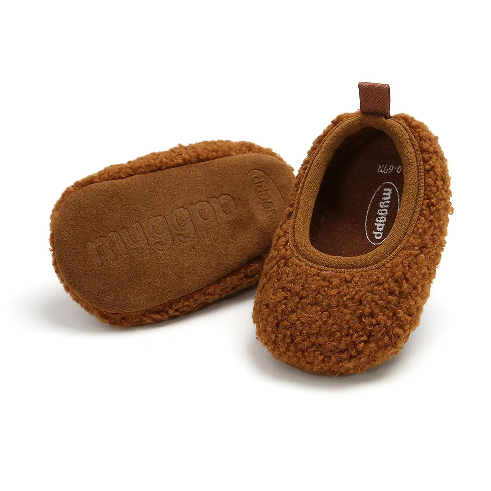 Baby Winter Prewalker Shoes Infant Toddler Newborn Shoes Girls First Walkers Booties Boot Non-slip Prewalker Baby Slippers