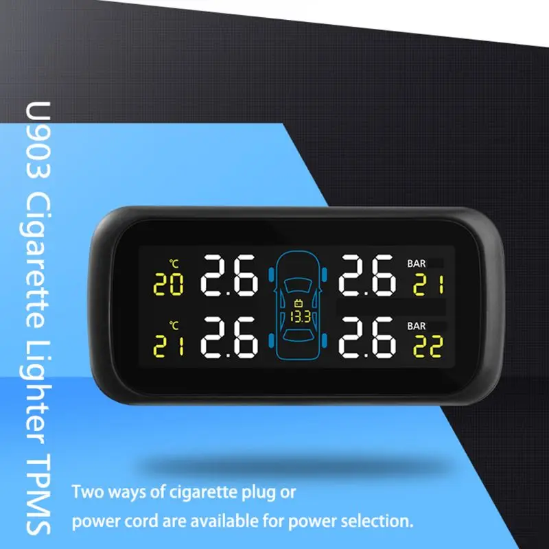 U903 автоматический датчик давления в шинах 4 внутренних датчика s TPMS диагностический инструмент G6KC